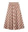 FLARE PLAID SKIRT