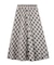 FLARE PLAID SKIRT