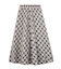 FLARE PLAID SKIRT