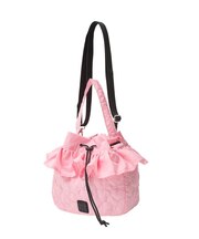 HEART QUILTED DRAWSTRING BAG