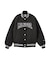 SATIN LOGO PATCH QUILTED JACKET