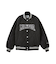 SATIN LOGO PATCH QUILTED JACKET
