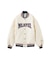 SATIN LOGO PATCH QUILTED JACKET