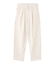 EMBROIDERY TUCK SWEAT PANTS