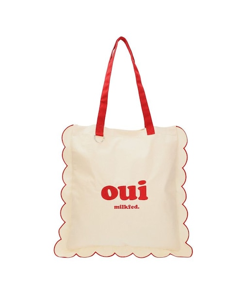 RUFFLE TOTE BAG