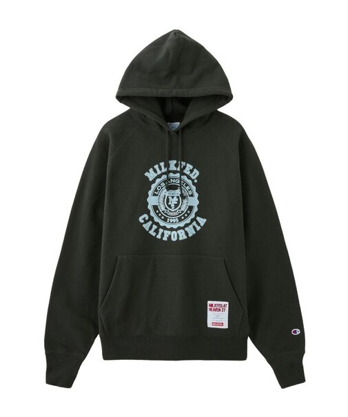 MILKFED. x CHAMPION COLLEGE LOGO SWEAT HOODIE