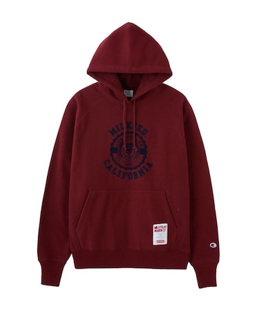 MILKFED. x CHAMPION COLLEGE LOGO SWEAT HOODIE