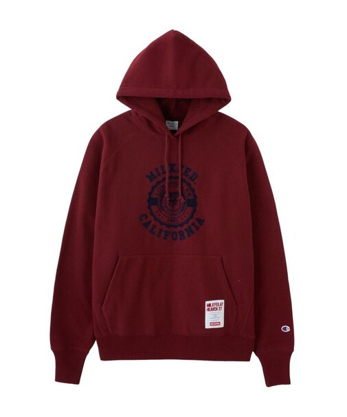 MILKFED. x CHAMPION COLLEGE LOGO SWEAT HOODIE