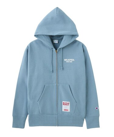 MILKFED. x CHAMPION SWEAT ZIP HOODIE
