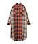 WASHED PANEL SHIRT DRESS