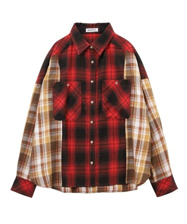 WASHED PANEL SHIRT