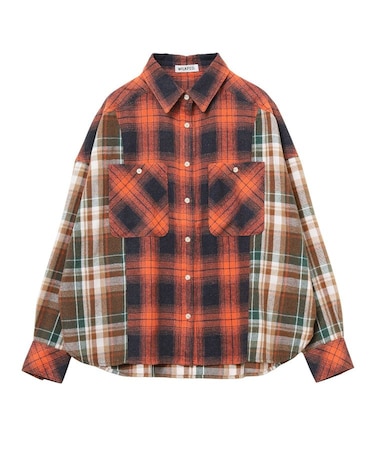 WASHED PANEL SHIRT