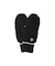 HEART CABLE MITTENS