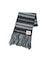STRIPED FRINGE STOLE