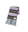 STRIPED FRINGE STOLE