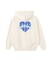 PLAID HEART SWEAT HOODIE