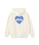 PLAID HEART SWEAT HOODIE