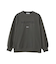 STENCIL AND BAR LOGO BIG SWEAT TOP