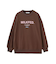 STENCIL AND BAR LOGO BIG SWEAT TOP