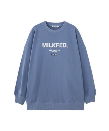 STENCIL AND BAR LOGO BIG SWEAT TOP