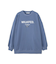 STENCIL AND BAR LOGO BIG SWEAT TOP