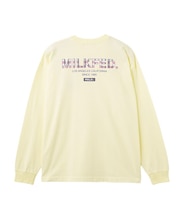 MILKFED. PLAID LOGO L/S TEE