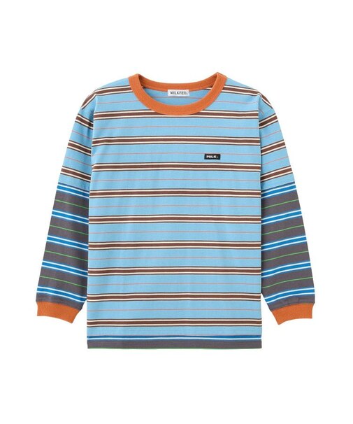 LAYERED LOOK STRIPED TOP