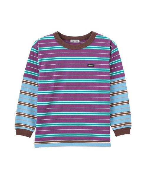 LAYERED LOOK STRIPED TOP