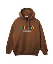 RETRO LOGO FELT PATCH SWEAT HOODIE