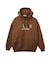 RETRO LOGO FELT PATCH SWEAT HOODIE