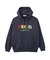 RETRO LOGO FELT PATCH SWEAT HOODIE
