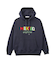RETRO LOGO FELT PATCH SWEAT HOODIE
