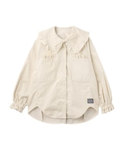 BIG COLLAR CORDUROY SHIRT