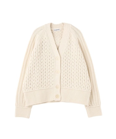 CABLE KNIT CARDIGAN