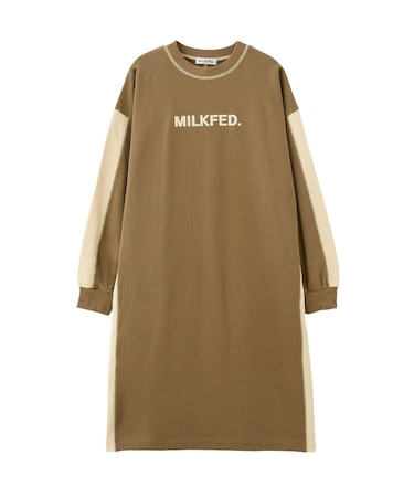 SIDE LINE SWEAT DRESS