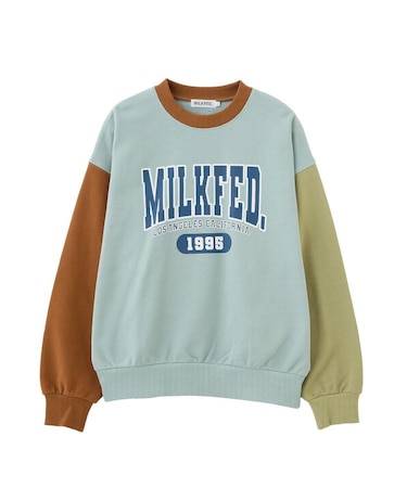 COLOR BLOCK SWEAT TOP