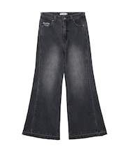 FLARED DENIM PANTS
