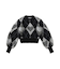 HEART ARGYLE KNIT TOP