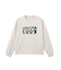 APPLE LOGO FLOCK PRINT L/S TEE