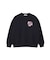 FLOWER LOGO CHENILLE EMBROIDERY SWEAT TOP
