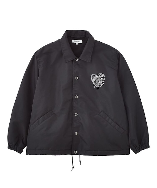 MELTY HEART COACH JACKET|ミルクフェドの通販|&mall(アンド MELTY HEART COACH JACKET|ミルクフェドの通販|&mall(アンド