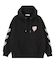 MELTY HEART WIDE HOODIE SWEAT