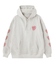 MELTY HEART WIDE HOODIE SWEAT