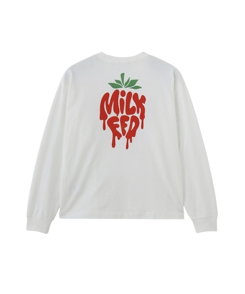 MELTY STRAWBERRY WIDE L/S TEE