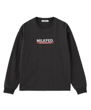 STENCIL CENTER LINE LOGO WIDE L/S TEE