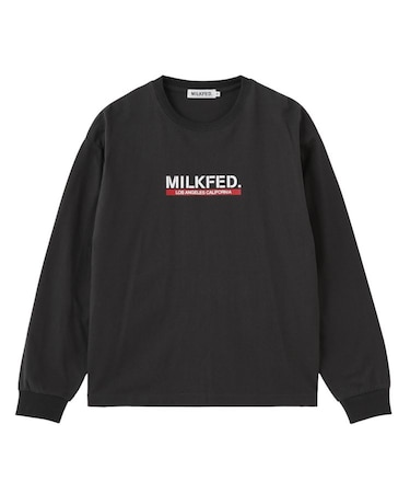 STENCIL CENTER LINE LOGO WIDE L/S TEE