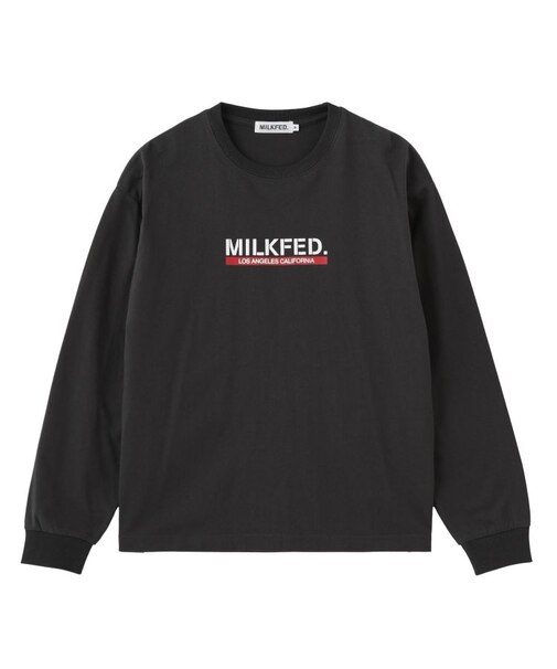 STENCIL CENTER LINE LOGO WIDE L/S TEE