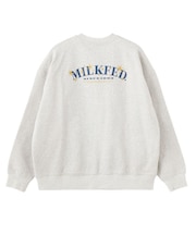 STARS AND LOGO WIDE CREW SWEAT