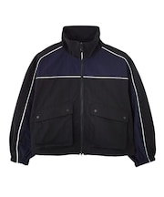 CUTOUT LOGO TRACK JACKET