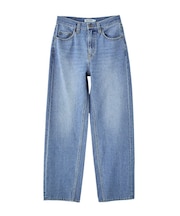 MILKFED. EMBROIDERED DENIM PANTS